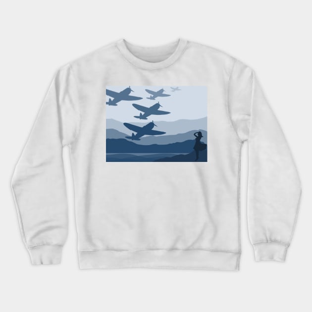 The Flyover Crewneck Sweatshirt by oliviabrett21